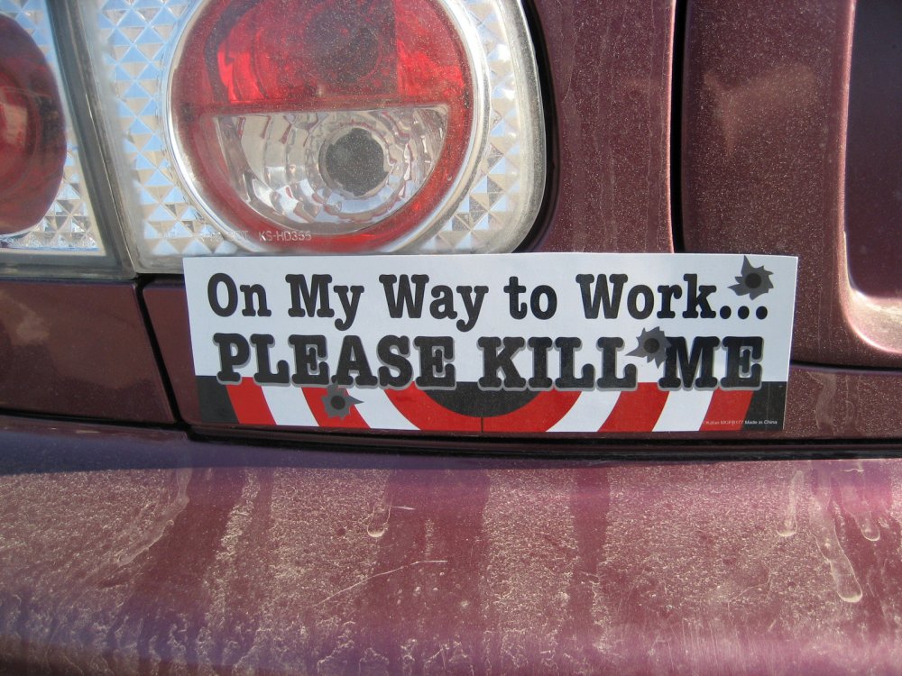 The Best Funny Bumper Stickers Of All Time Vicious Kangaroo