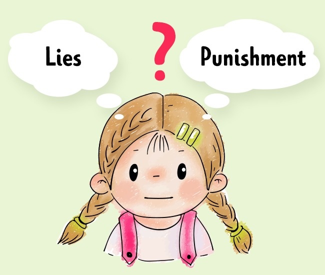 Punishment for lying child